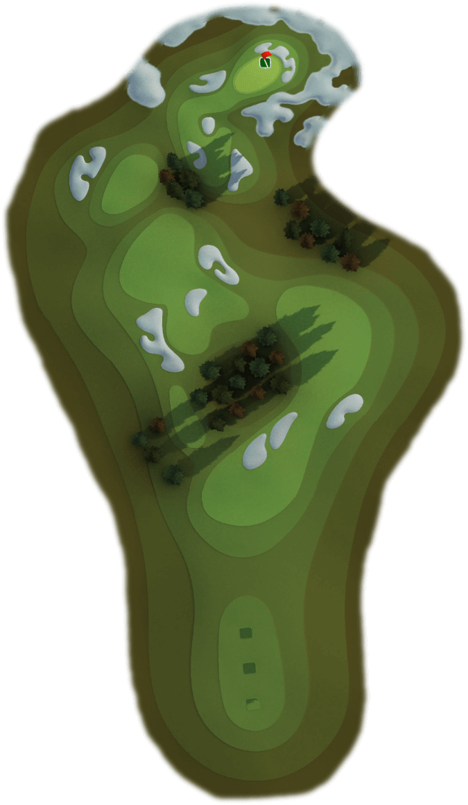 Hole 9 Map